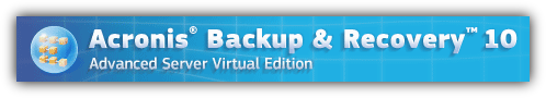 Acronis Backup & Recovery 10 Advanced Server Virtual Edition