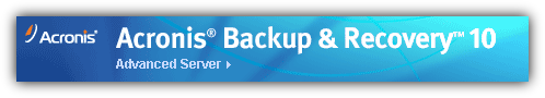 Acronis Backup & Recovery 10 Advanced Server