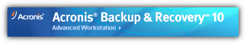 Acronis Backup & Recovery 10 Advanced Workstation